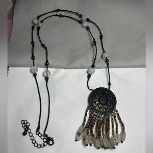Brass Dream Catcher Pendant Necklace